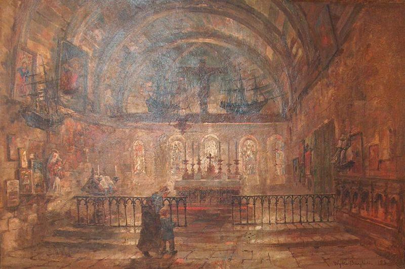 Wyke Bayliss Notre Dame Chapel Germany oil painting art